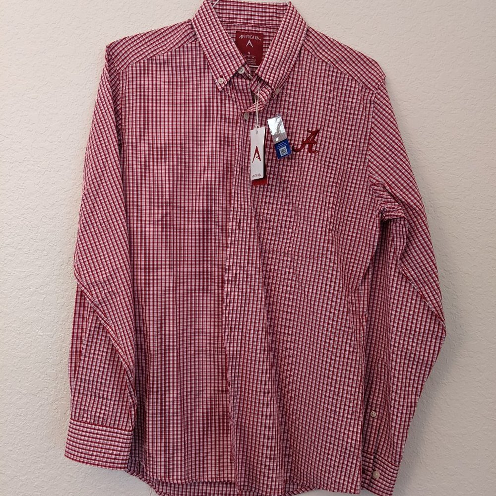 Alabama Crimson Tide - Button Down - Antigua NEW
